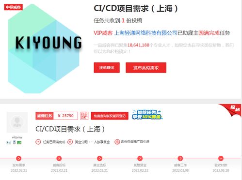 大陸創(chuàng)業(yè)臺青 軟件外包上一品威客，省時又省心